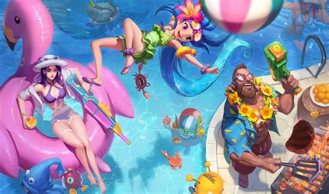 League of legends item pool party zoe at mobafire. Pool Party GP Zoe and Cait splash