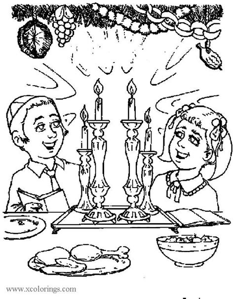 Download our free coloring book all about the seder meal. Table of Passover Seder Set Coloring Pages - XColorings.com