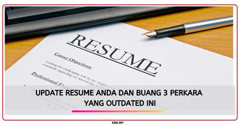 We did not find results for: Update Resume Anda Dan Buang 3 Perkara Yang OutDated Ini