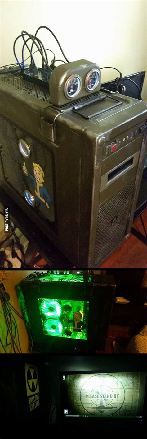 The build planner feels a little bit clunky in places, but it's a good way to maybe save yourself a few minutes (or a few hours) the first time you fire up fallout 4. This guy built a computer in anticipation for Fallout 4 - 9GAG