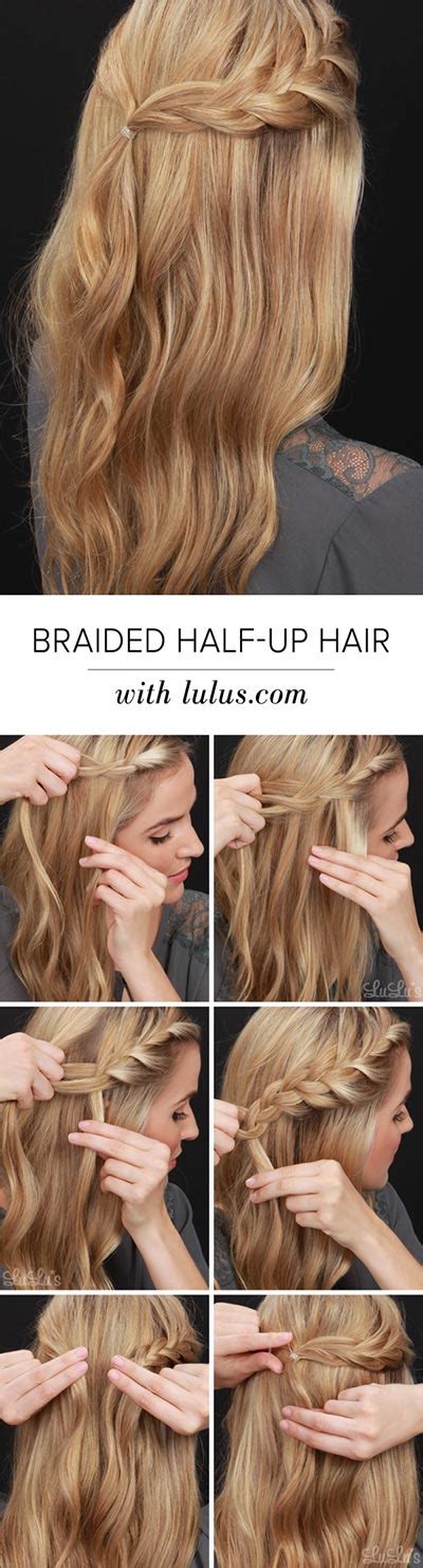 These hairstyles are super easy to do, and you can make them messy, chic, intricate, or elegant according to your taste. 30 Most Flattering Half Up Hairstyle Tutorials To Rock Any ...