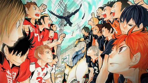 See more ideas about haikyuu, haikyuu wallpaper, haikyuu anime. Karasuno vs Nekoma Haikyuu Wallpaper HD