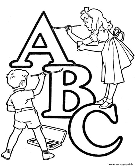 These will keep the kids busy for a while and get them practicing their leters of the they are great for abc savvy and those that don't yet know their letters. Alphabet S Printable Abc Coloring Kidsf593 Coloring Pages Printable