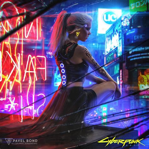 Сортировать по самые популярные за всё время. Cyberpunk 2077 by Pavel Bondarenko : gaming