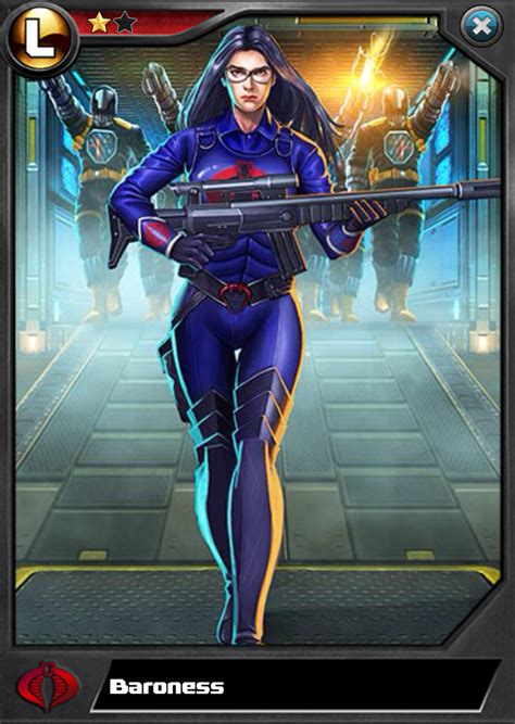 The name baroness refers to several versions of the same character. Baroness L1 | G.I. Joe: Battleground Wiki | Fandom