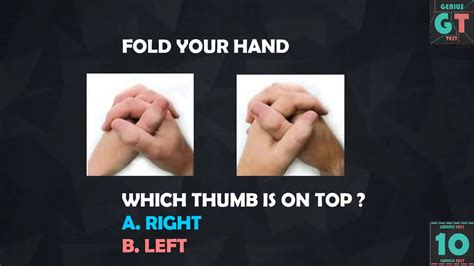 Which side of your brain is dominant? Are You Right Or Left Brain Dominance Personality Test ...