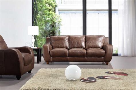 Living room chairs add comfort, style and versatile seating options to personalize your home. Brown Full Italian Leather Modern 3Pc Living Room Set