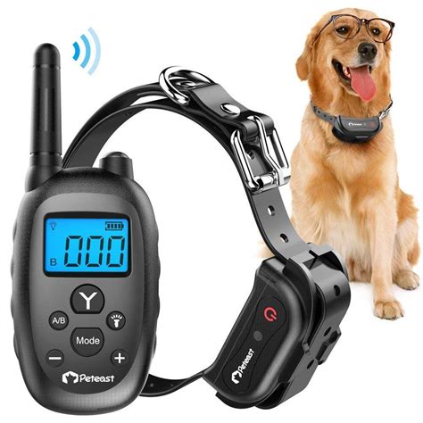 Exuby shock collar for small dogs. Peteast Remote Dog Training Collar, Rechargeable and ...