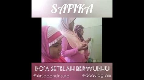 1.mention three natural disasters!2.write five sentences using the simple past tense!3.mention five provinces in indonesia along with the capitals!4.h … ow do you feel when you become the winner at a competition?5.write. Do'a Wudhu Komplit - How to perform Wudhu - English ...