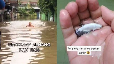 Videonya membersihkan ikan bawal hitam ditonton oleh jutaan orang dalam waktu singkat. Dua Kisah Viral saat Banjir di Bekasi: Nekat Berenang di ...