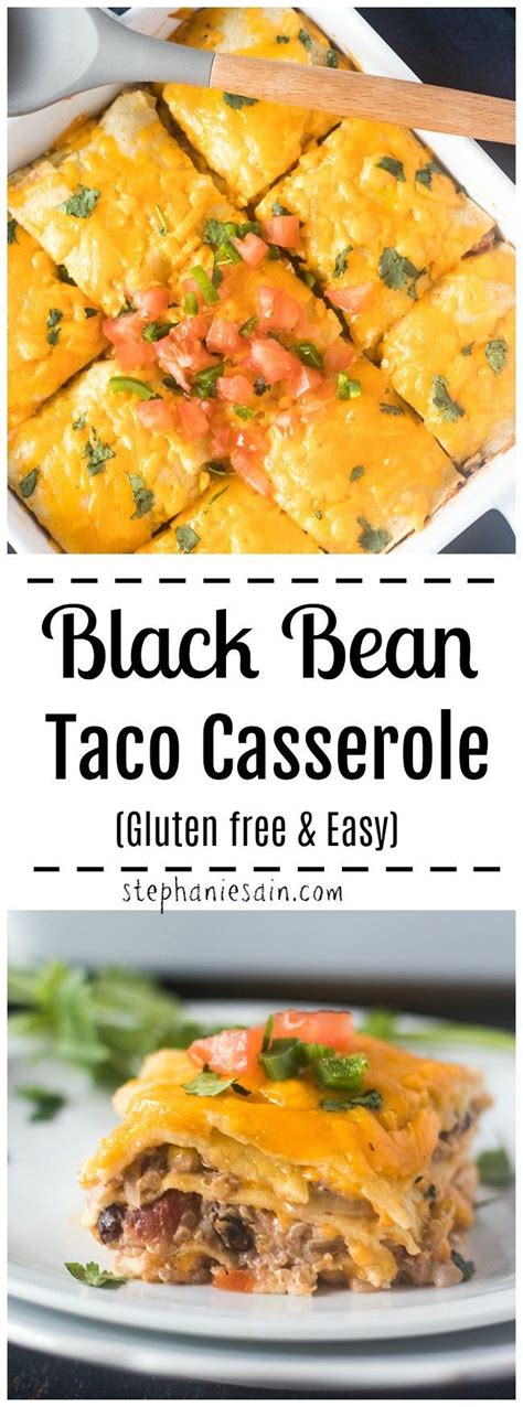 Baja fish tacos with adobe crema when i think of fish tacos i can't help but think of my sister and her family living in san diego. This Taco Casserole is made with black beans, corn, and ...