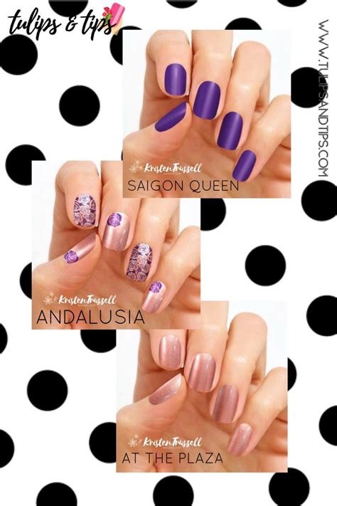 How's it growing is a clear nail art design that can go over your nail polish color or simply your bare nails. Color Street Style Combos - How fun much are these styles ...