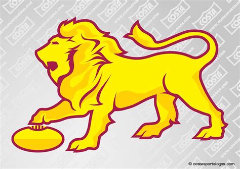 Brisbane lions logo vector corel (.eps) | designlogovector.com. brisbane-lions-fitzroy-logo | Flickr - Photo Sharing!