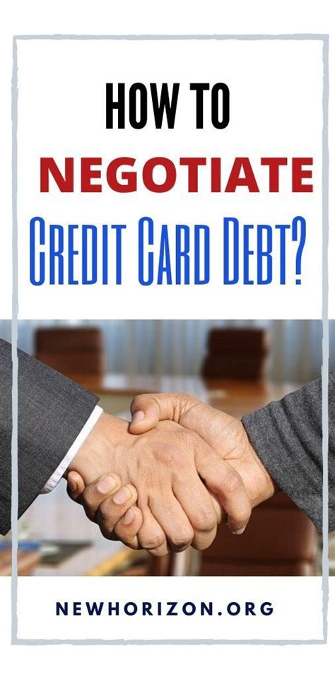 Debt settlement literally means that credit card lender will settle on an agreement for the borrower to pay back less than they originally owed in debt. How To Expertly Negotiate Credit Card Debt? | Bad credit credit cards, Paying off credit cards, Debt