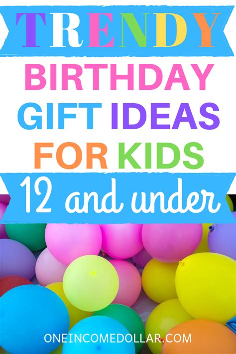If you're lucky enough to have a friend like you, then you have truly been lucky. If you're looking for TRENDY gift ideas for kids 12 and ...