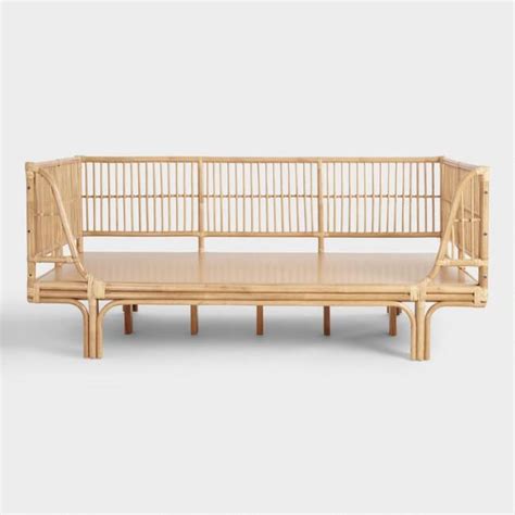 Place one of our garden coffee tables to the side and you can enjoy hours of. Honey Rattan Daybed Frame | Rattan daybed, Sofa frame, Rattan