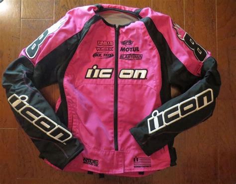 The specific helmets being recalled are the alliance dark helmets manufactured from january 2017 through july 2017, and the alliance gt horror and rubatone. Icon Motorsports Racing Motorcycle Jacket Women's LARGE ...