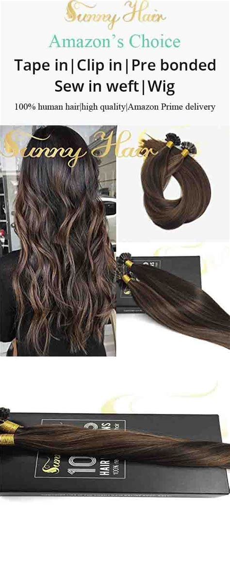 Only 23 years old, and he looks even. Sunny Hot Fusion Hair Extensions Natural Keratin U tip ...