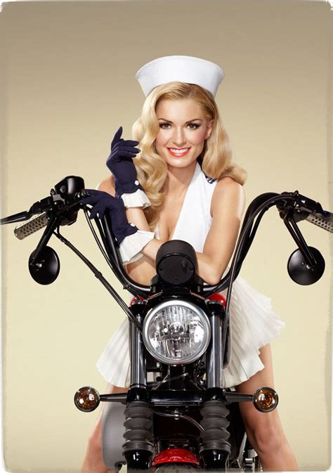 Hot nurse gangbanged by the army. Biker Girl Photo: Supermodel Marisa Miller Dressed Like a ...