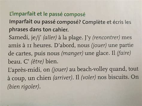 Nous regardions la télé tous les soirs. Imperfait oder Passé composé im Französischen? (Schule ...