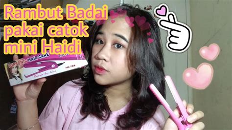 Kemudian campurkan sedikit garam kasar dan air. Rambut badai // catokan mini haidi // wanda alhaya - YouTube