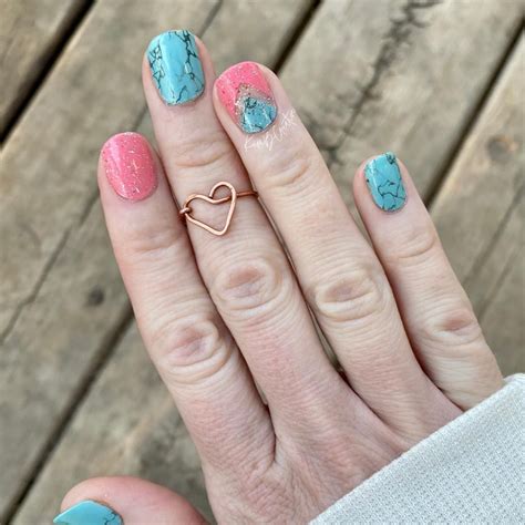 Maybe you would like to learn more about one of these? Mixed Mani in 2021 | Turquoise, Color street nails ...