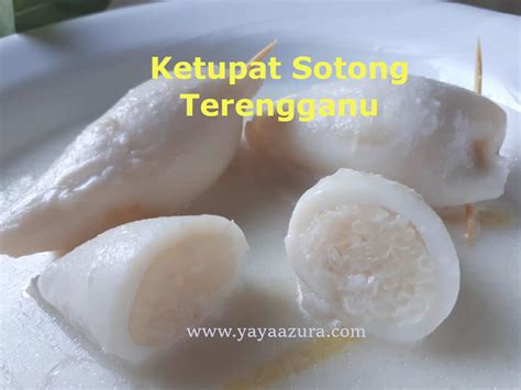 Although in kelantan, the ketupat sotong has its thick coconut milk sweetened with brown palm sugar. RESEPI KETUPAT SOTONG TERENGGANU, TAK PERLU TANAK BERAS PULUT