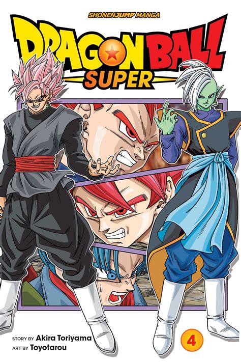 Originally serialized in shueisha's shōnen manga magazine weekly. Dragon Ball Super Manga Volume 4