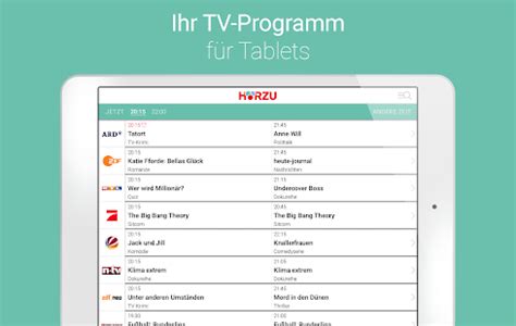Das beste tv programm in der übersicht. HÖRZU TV Programm als TV-App - Android-Apps auf Google Play