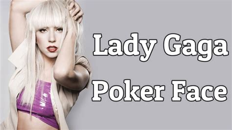 lady gaga poker face lyrics