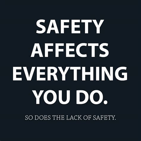 It is essential to feel safe anywhere we are, at work or at home. Safety Quotes For The Workplace 2019 | HSE Images & Videos ...