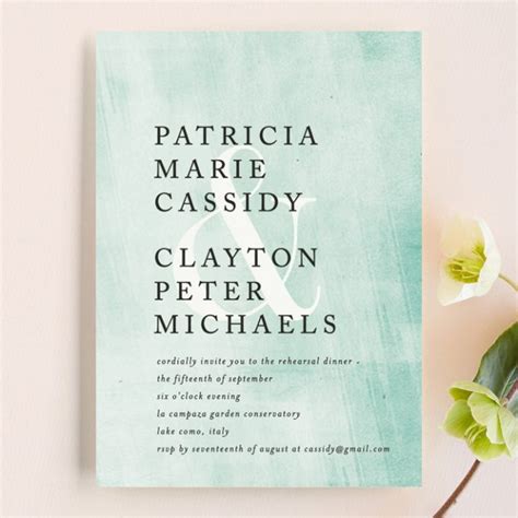 Create wedding rehearsal dinner invitations to celebrate your special day. Rehearsal Dinner Invitation Wording, Examples + Ideas ...