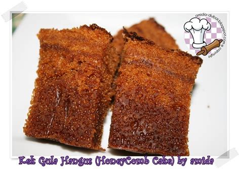 Traditional chewy honeycomb cake (bake version). Journey of My LiFe in Dubai UAE: Kek Gula Hangus ...