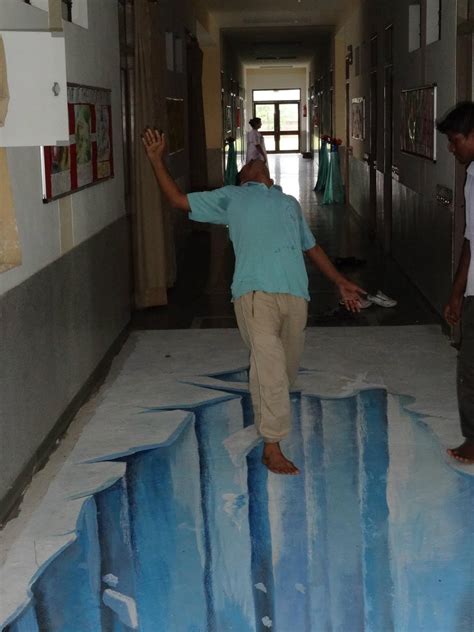 If rate mentioned is with tiles, you have to clarify how much tile cost has been assumed by your contractor. 3D street painting India: An older 3d art on floor of a ...