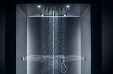 axor hansgrohe douche dusche showerheaven blandare showercollection spa plafond thermostat loudspeaker elements combinable douches elementen transforms freely