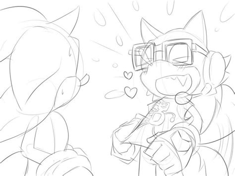 Haha! Rookie/Gadget with Sanic shirt! | Shadow the ...