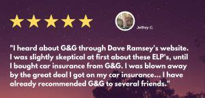 We're your trusted, dave ramsey endorsed local provider. Dave Ramsey ELP Insurance Agent in Fayetteville | G&G Independent Insurance