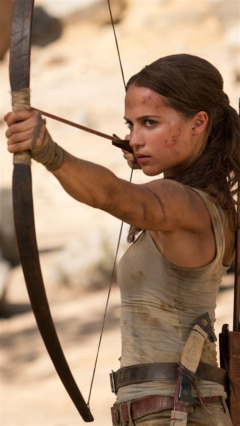 Обои Лара Крофт, Lara Croft, Tomb Raider, Alicia Vikander, 5k, Фильмы #16477