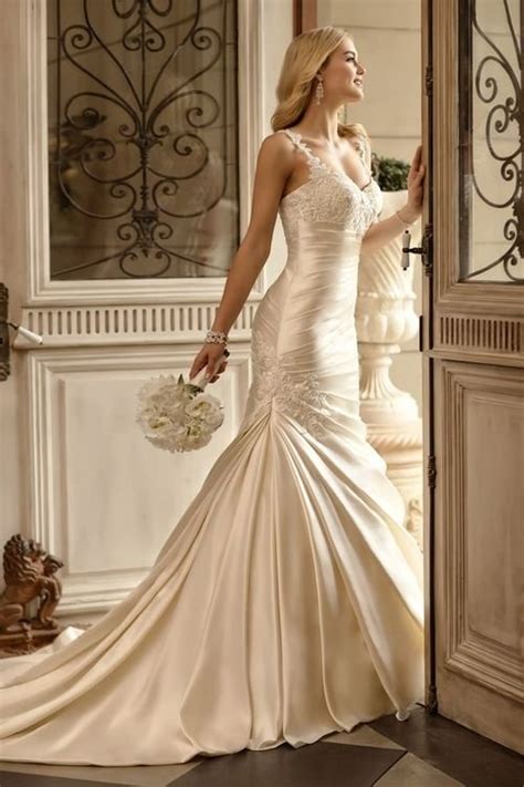 Sweetheart wedding dress dream wedding dresses bridal dresses wedding gowns wedding ceremony tulle wedding mermaid sweetheart backless wedding wedding bride. Satin & Lace Wedding Dress Pictures, Photos, and Images for Facebook, Tumblr, Pinterest, and Twitter