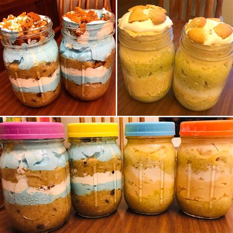 I cut up a peach, or nectarine or fruit of some sort, layer it with yogurt that has either been frozen overnight and slightly thawed, or frozen for an hour prior. Zoatmeal parfait prep: Chocolate Chip Cookie Monster (337 ...
