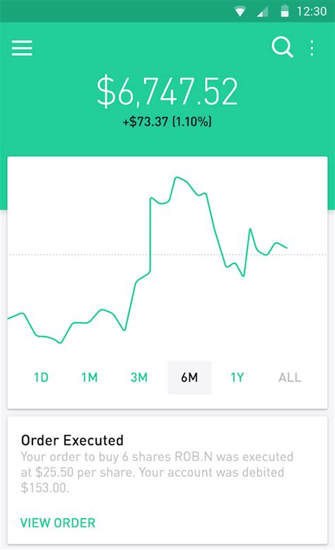 With a screenshot of details on the user's 5,000 shares in. Robinhood - Android Apps on Google Play