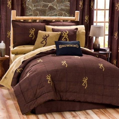 Spot clean or dry clean only. Browning Buckmark Burgundy Bedding by Kimlor - Certainty ...