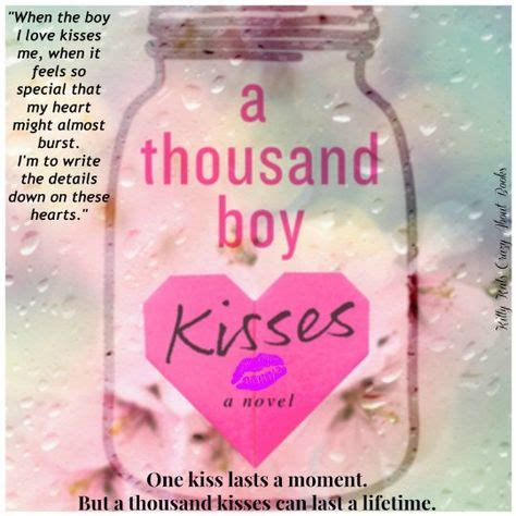 The theme and story line would be okay for the older reader. "A Thousand Boy Kisses", Tillie Cole | Kiss books, Boys ...