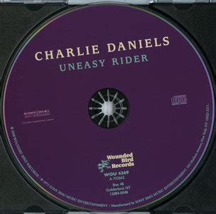 Honey in the rock (1973). Charlie Daniels - Uneasy Rider (1973) Reissue 2008 / AvaxHome