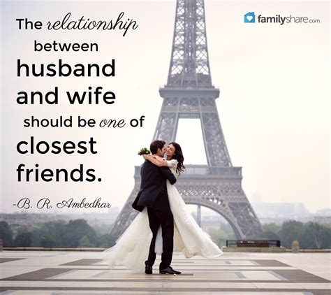 Quotes on love between husband and wife. The relationship between husband and wife should be one of ...