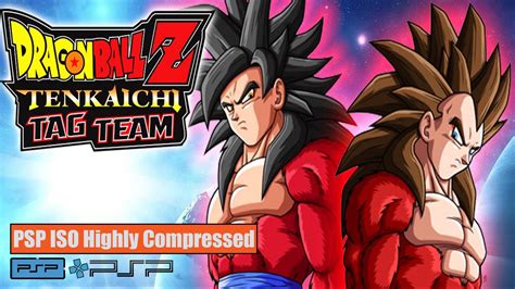 Roms e isos de 3ds, wii, ps1, ps2, ps3, psp, gamecube, arcade, nds, snes, mega drive, nintendo 64, gba e dreamcast para download Dragon Ball Z Tenkaichi Tag Team PSP ISO Highly Compressed - SafeROMs