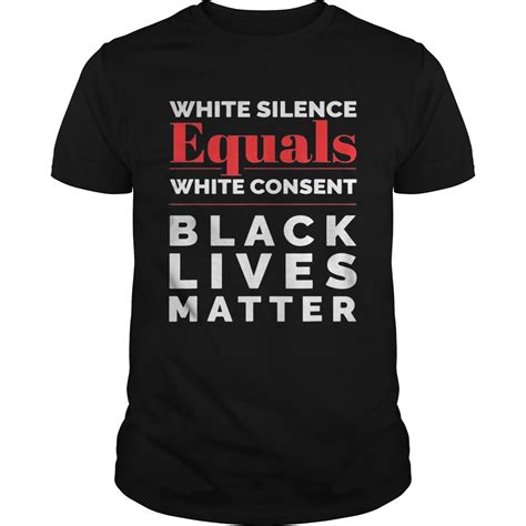 Sign of silence cracked online : White silence equals white consent black lives matter 2020 ...