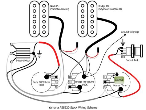 5 way super switch wiring auto electrical wiring diagram. Yamaha Humbucker Pickup Wiring - Wiring Diagram Schemas
