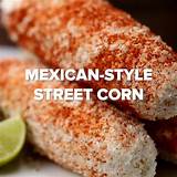 Without a grill, katie improvised and roasted the corn in the oven to achieve similar results, then slathered the cob with creamy, spicy mayo and topped it with cotija cheese and cilantro. Chili's Mexican Street Corn Recipe : Basic Elote Corn ...