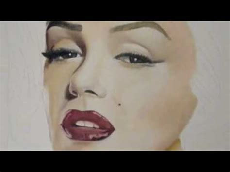 Watch blonde bombshell oily fuck! MARILYN MONROE ART - OIL PAINTING PORTRAIT - YouTube